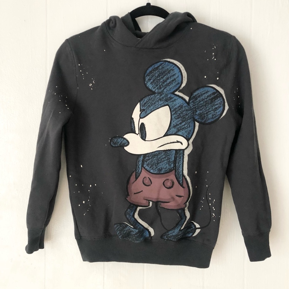 Zara Boys Vintage Mickey Mouse Hoodie by Disney